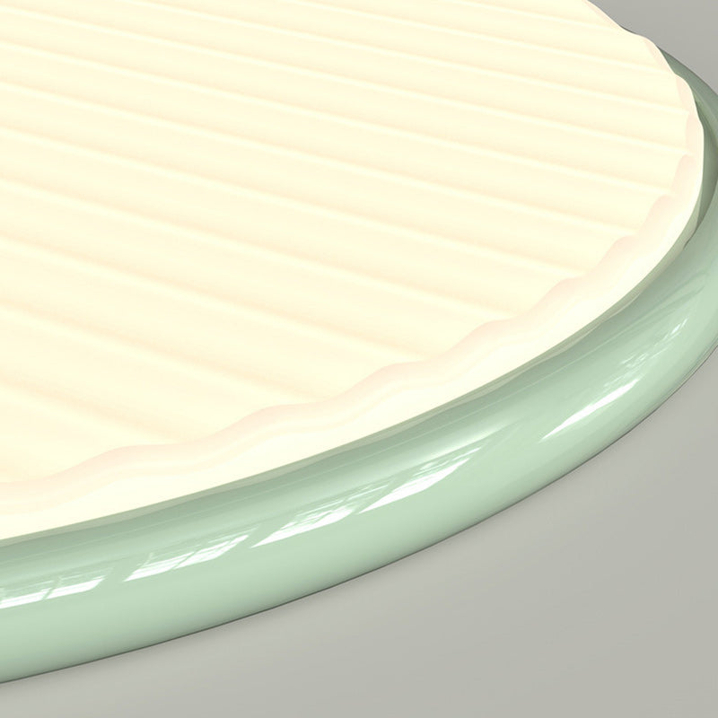 Nordic Iron Acrylic Round LED Flush Mount Light