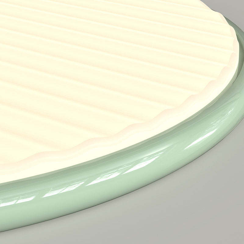 Nordic Iron Acrylic Round LED Flush Mount Light