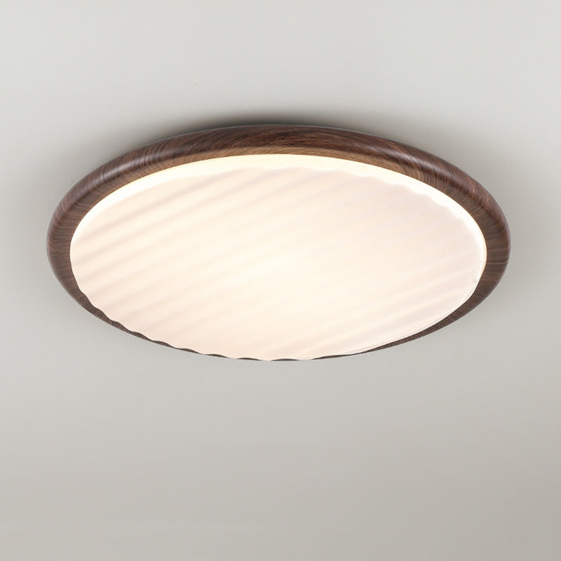 Nordic Iron Acrylic Round LED Flush Mount Light