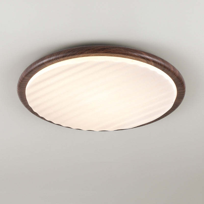 Nordic Iron Acrylic Round LED Flush Mount Light
