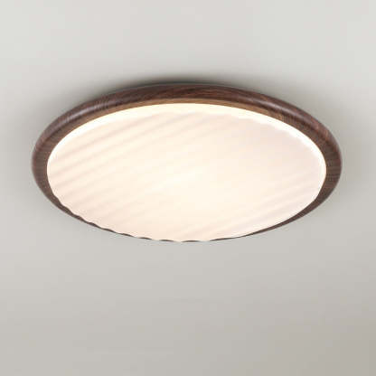 Nordic Iron Acrylic Round LED Flush Mount Light