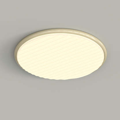Nordic Iron Acrylic Round LED Flush Mount Light