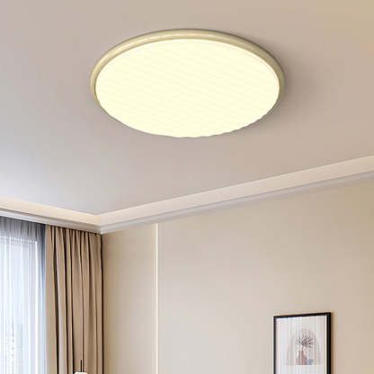 Nordic Iron Acrylic Round LED Flush Mount Light