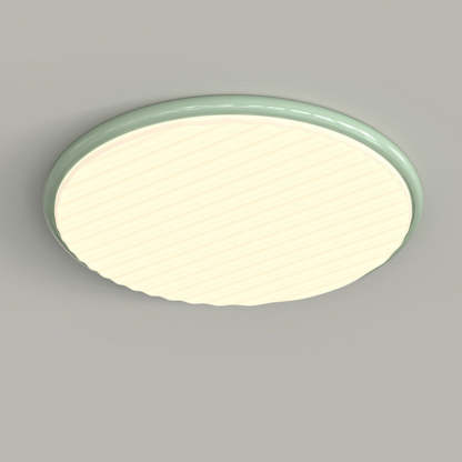 Nordic Iron Acrylic Round LED Flush Mount Light