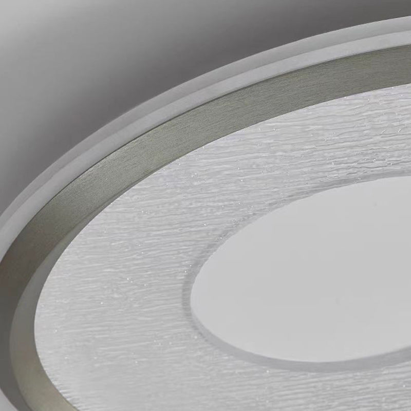 Minimalist Aluminum Flush Mount Light