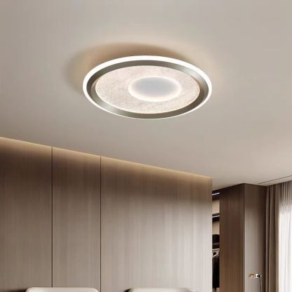 Minimalist Aluminum Flush Mount Light — Infinitely Dimmable / 220V-240V For UK/AU