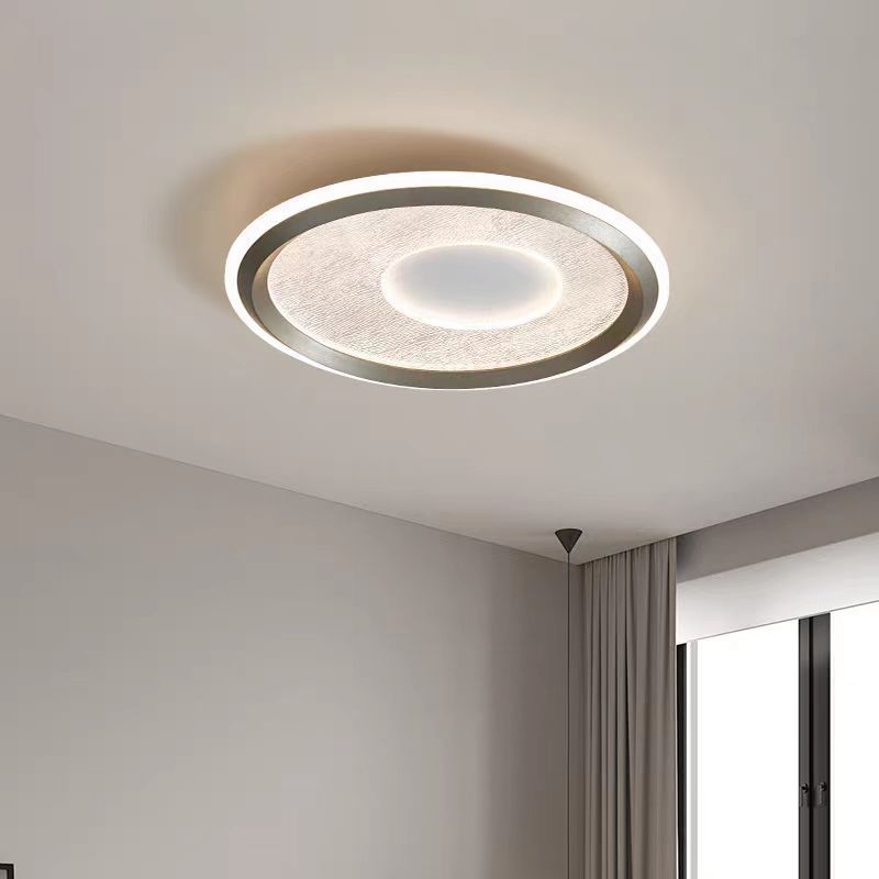 Minimalist Aluminum Flush Mount Light — Infinitely Dimmable / 110V-120V For US/CA
