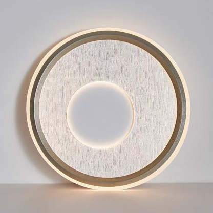 Minimalist Aluminum Flush Mount Light