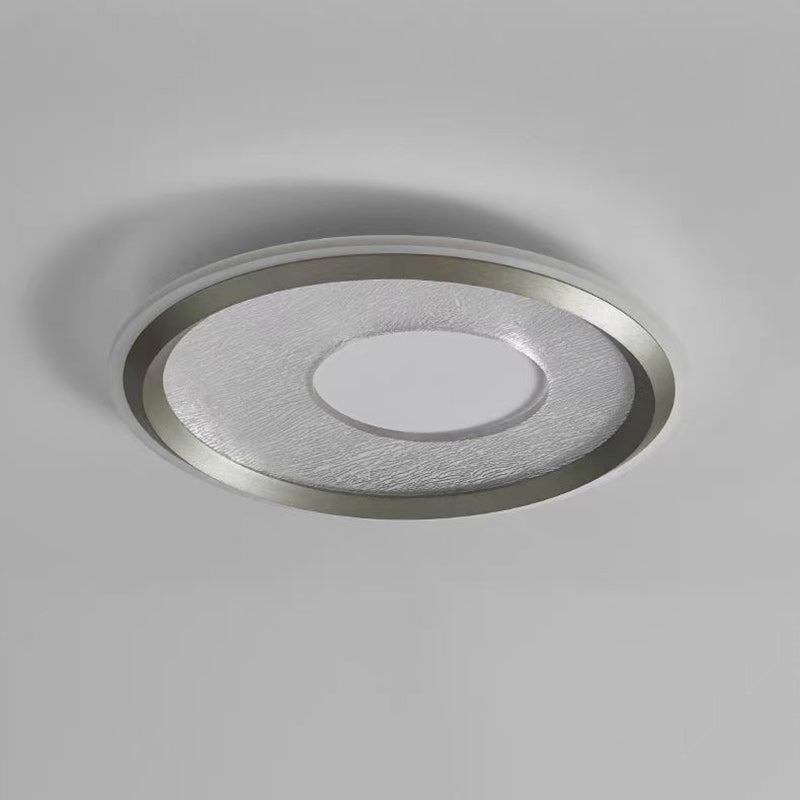 Minimalist Aluminum Flush Mount Light