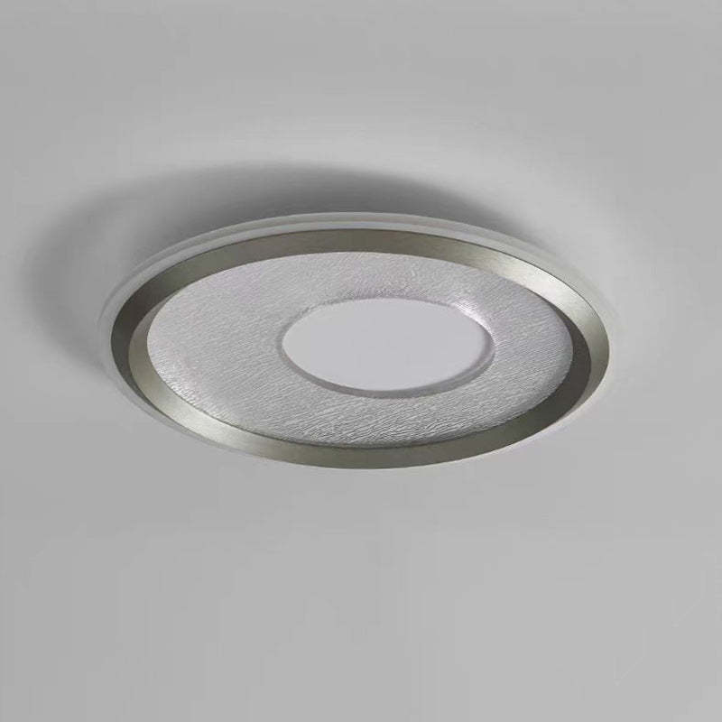 Minimalist Aluminum Flush Mount Light