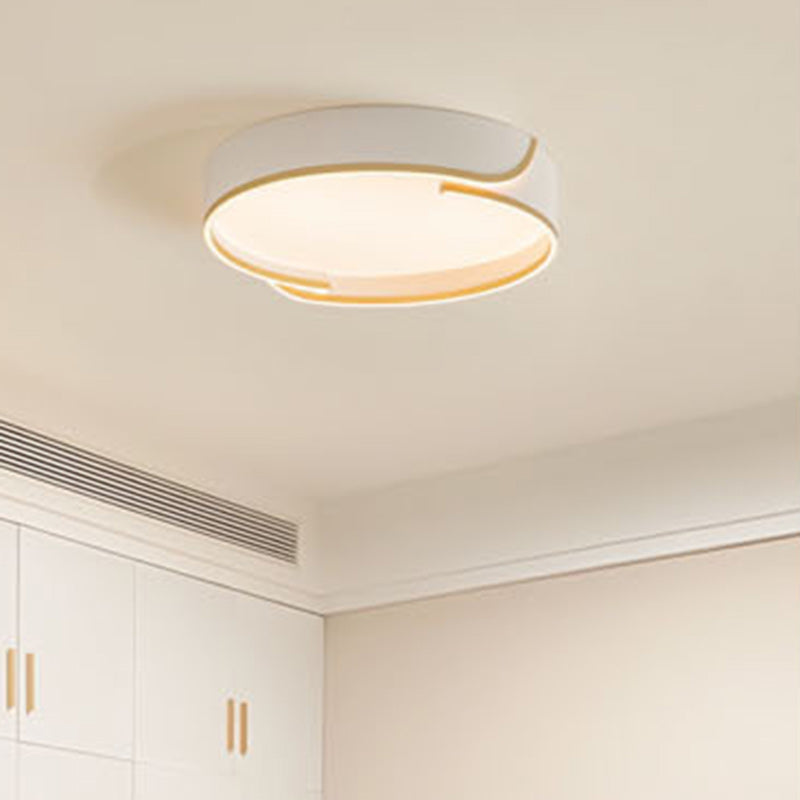 Nordic Iron Aluminum Flush Mount Light