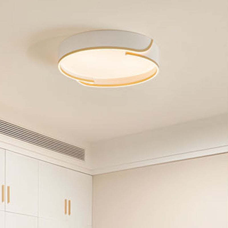 Nordic Iron Aluminum Flush Mount Light