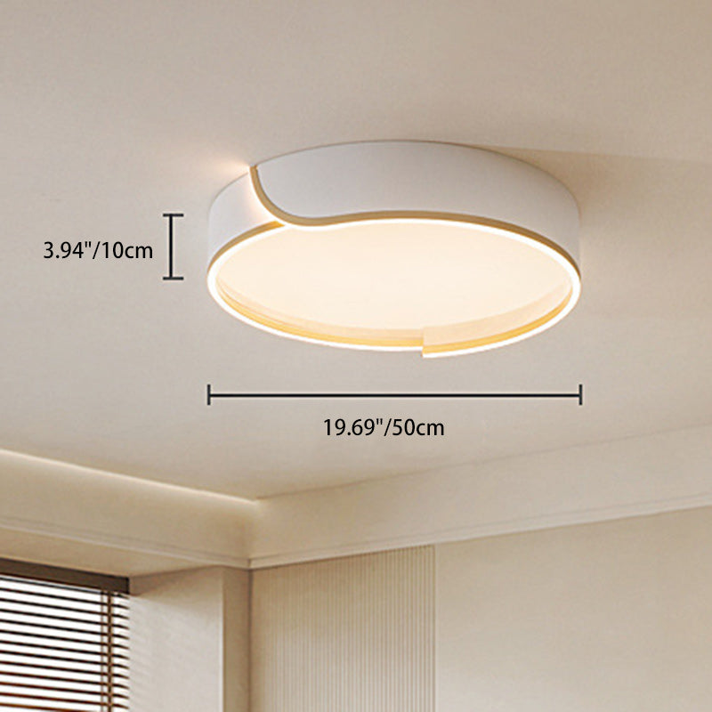 Nordic Iron Aluminum Flush Mount Light