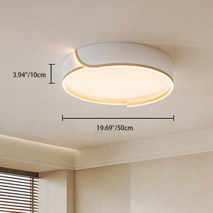 Nordic Iron Aluminum Flush Mount Light