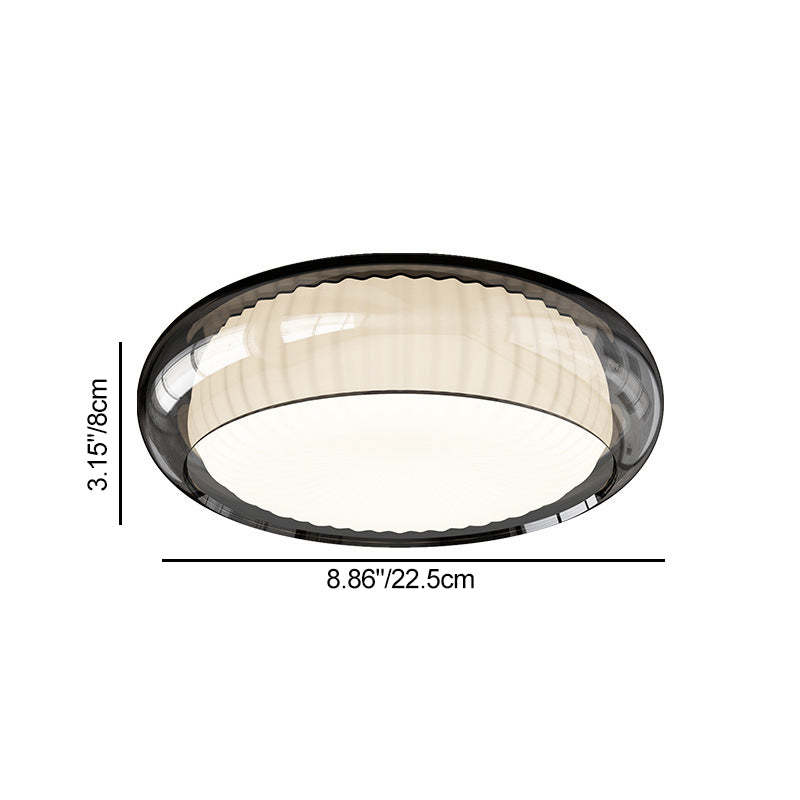 Nordic Rotomolded Flush Mount Light