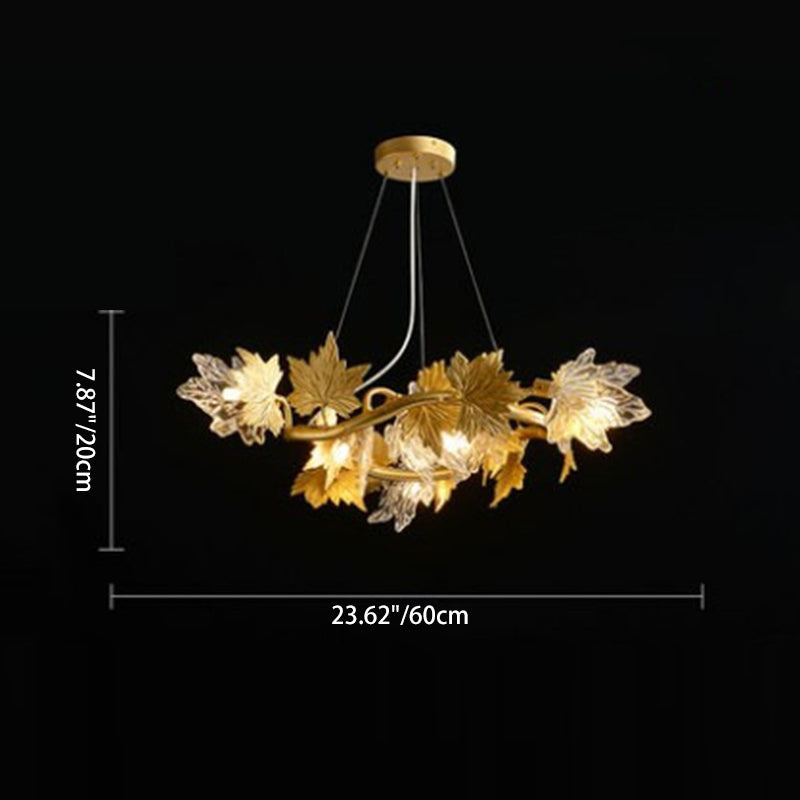 Contemporary Aluminum Chandelier for Dining Room