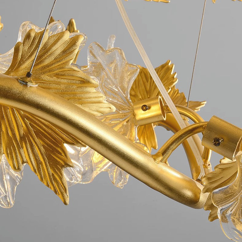 Contemporary Aluminum Chandelier for Dining Room