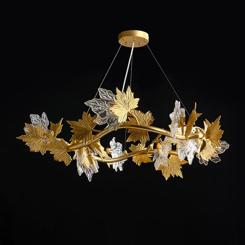 Contemporary Aluminum Chandelier for Dining Room