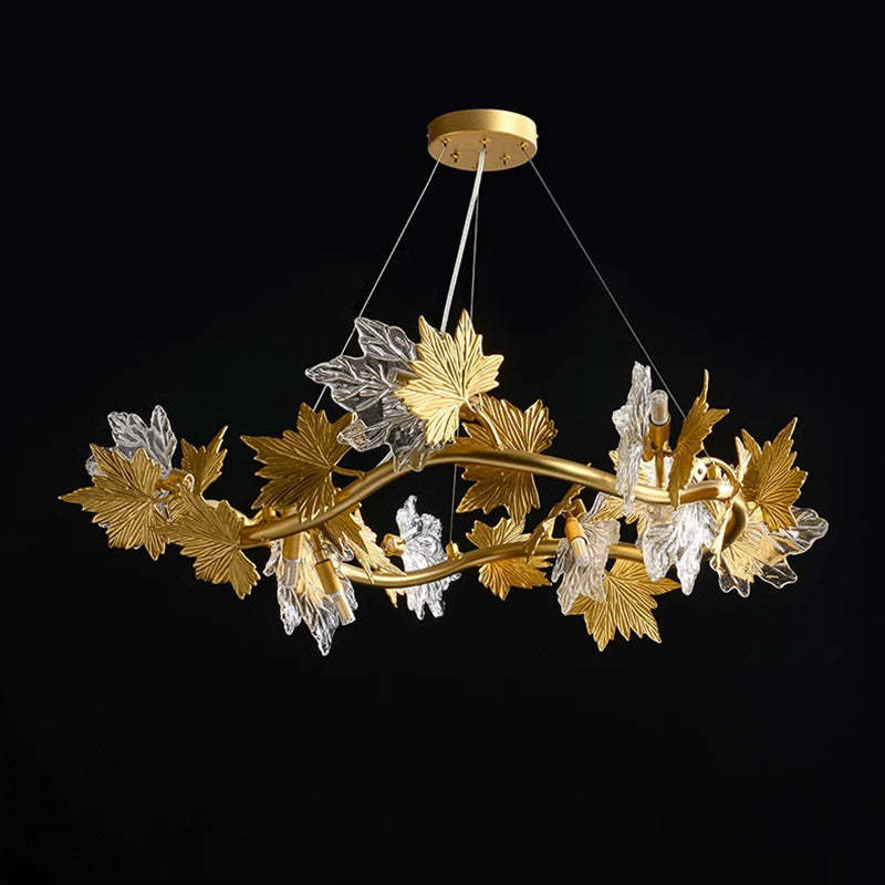 Contemporary Aluminum Chandelier for Dining Room