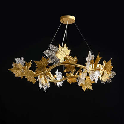 Contemporary Aluminum Chandelier for Dining Room