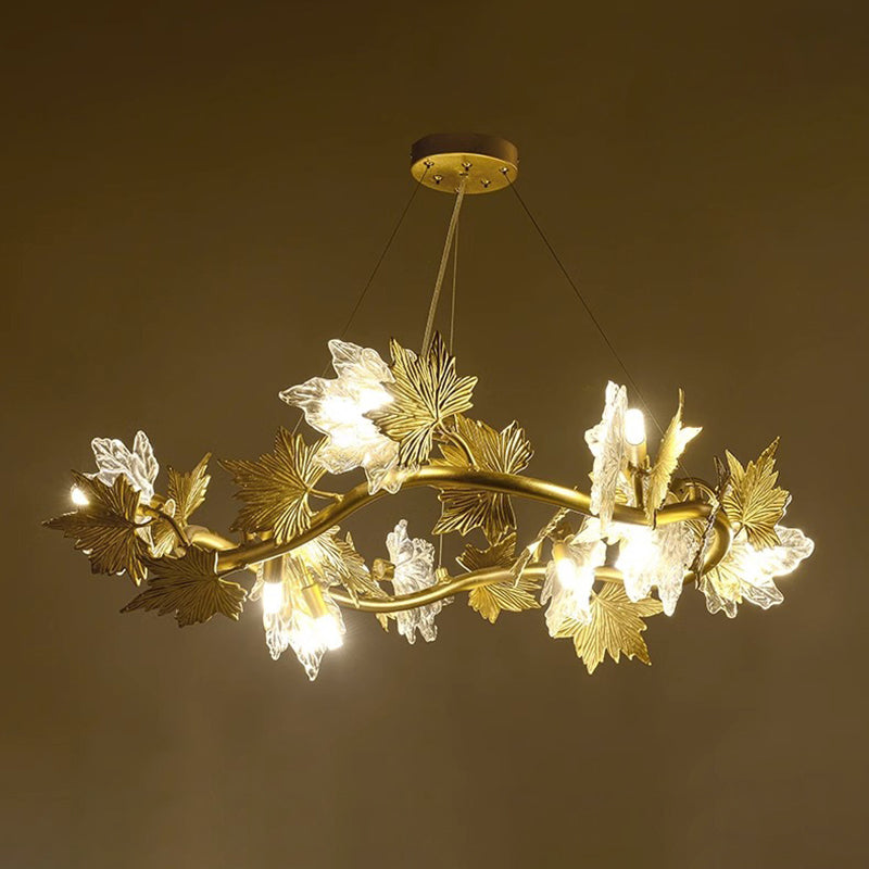 Contemporary Aluminum Chandelier for Dining Room