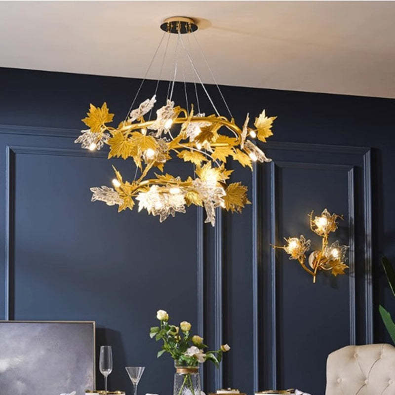 Contemporary Aluminum Chandelier for Dining Room