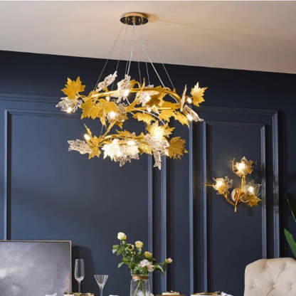 Contemporary Aluminum Chandelier for Dining Room