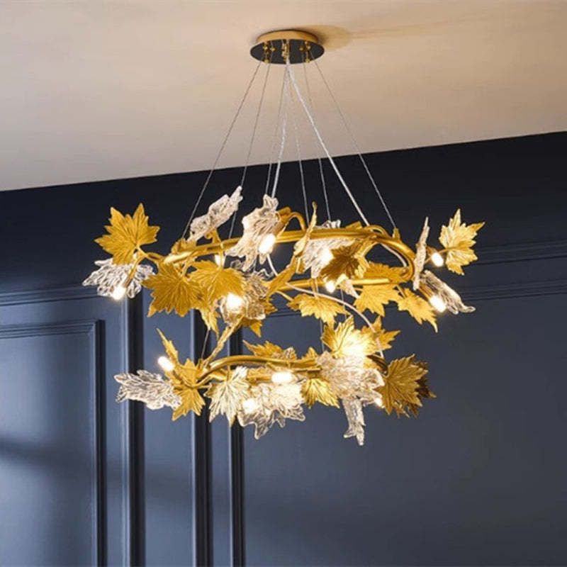 Contemporary Aluminum Chandelier for Dining Room