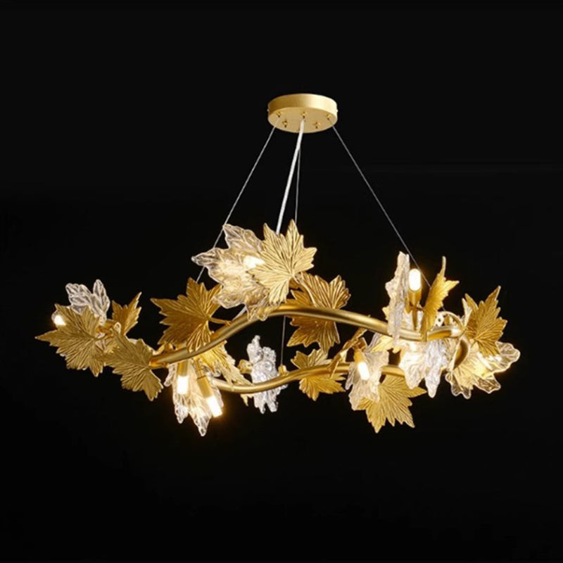 Contemporary Aluminum Chandelier for Dining Room