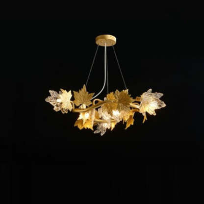 Contemporary Aluminum Chandelier for Dining Room