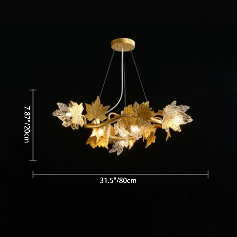 Contemporary Aluminum Chandelier for Dining Room