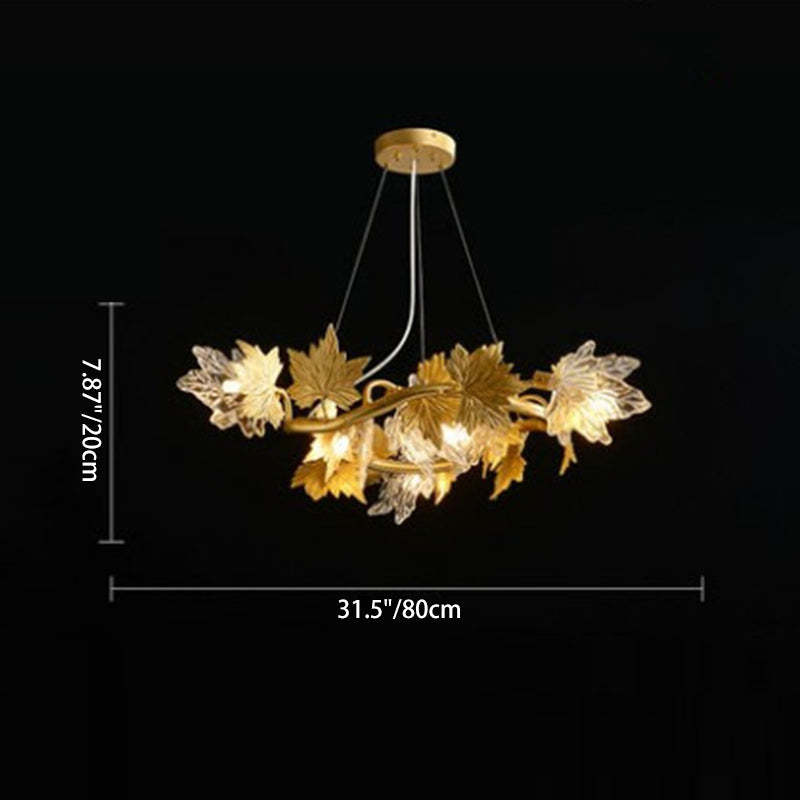 Contemporary Aluminum Chandelier for Dining Room