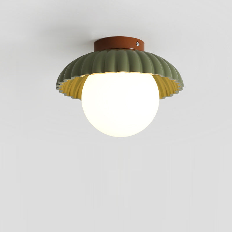 Nordic Iron 1-Light Semi-Flush Ceiling Light