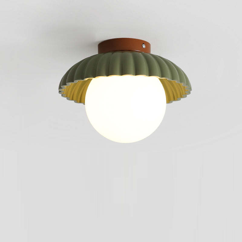 Nordic Iron 1-Light Semi-Flush Ceiling Light