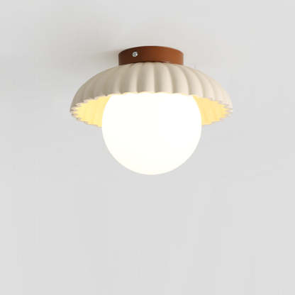 Nordic Iron 1-Light Semi-Flush Ceiling Light