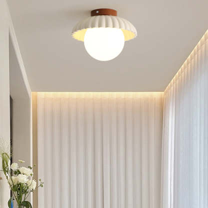 Nordic Iron 1-Light Semi-Flush Ceiling Light