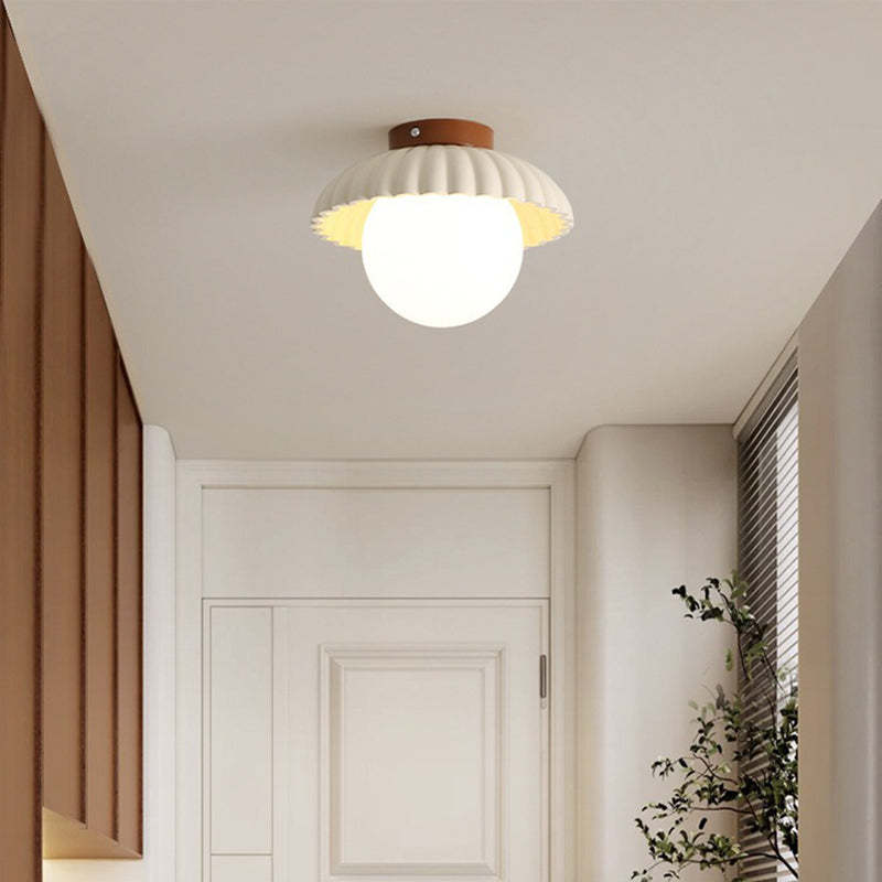 Nordic Iron 1-Light Semi-Flush Ceiling Light