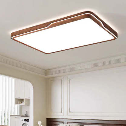 Minimalist Iron Flush Mount Light