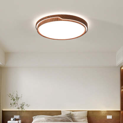 Minimalist Iron Flush Mount Light