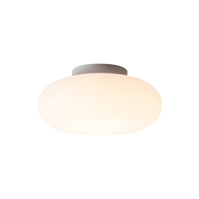 Minimalist Iron Semi-Flush Ceiling Light