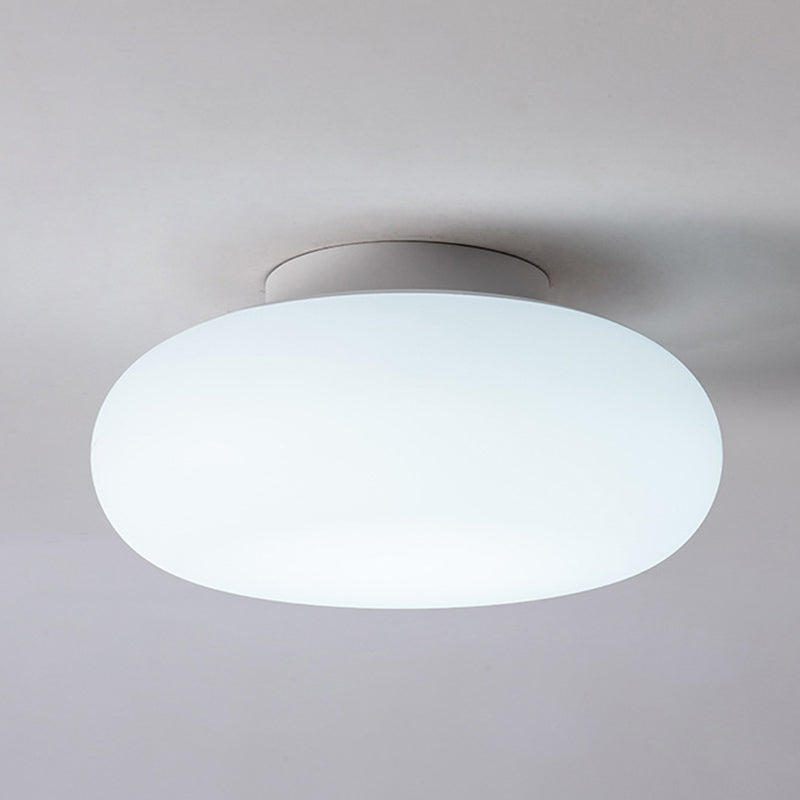 Minimalist Iron Semi-Flush Ceiling Light