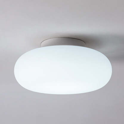 Minimalist Iron Semi-Flush Ceiling Light