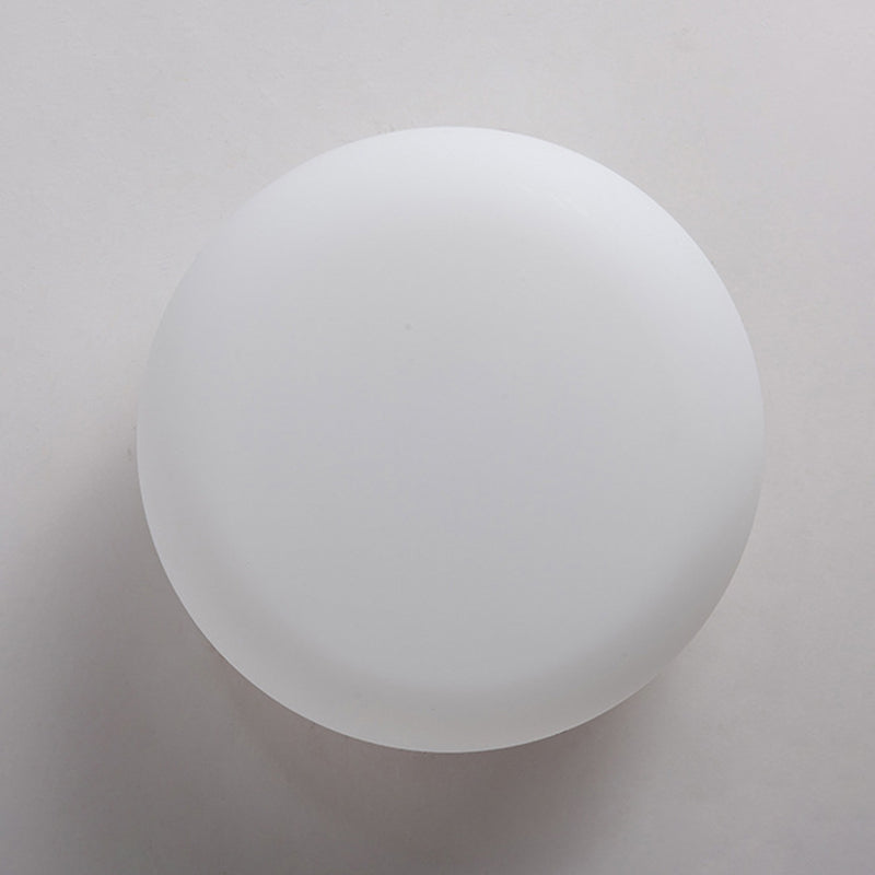 Minimalist Iron Semi-Flush Ceiling Light