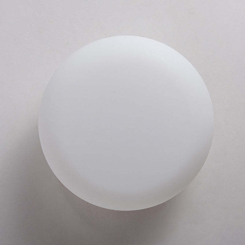 Minimalist Iron Semi-Flush Ceiling Light