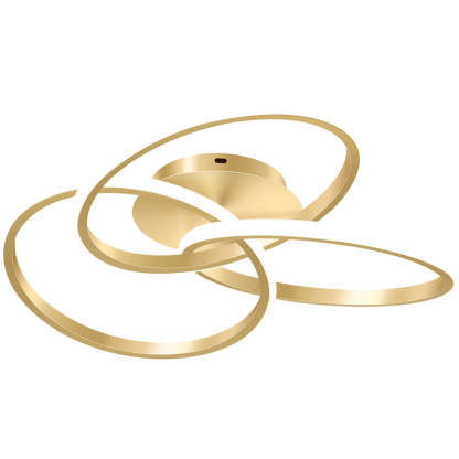 Contemporary Silicone Interlocking Ring Ceiling