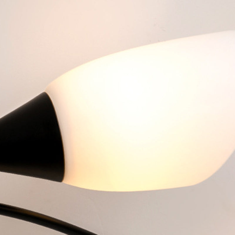 Scandinavian Glass Bud 4/6-Light Ceiling Light