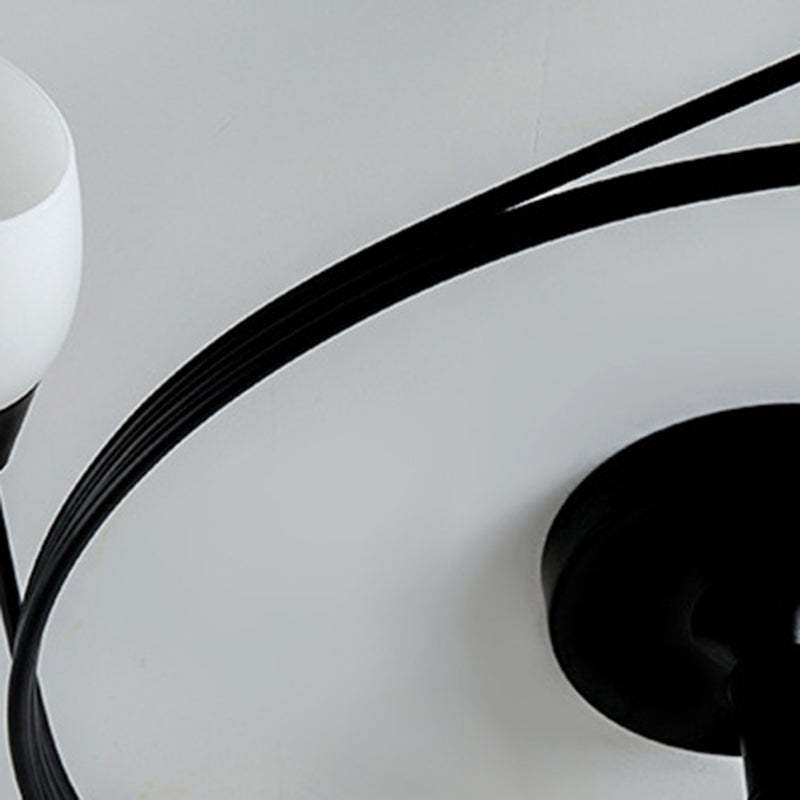 Scandinavian Glass Bud 4/6-Light Ceiling Light