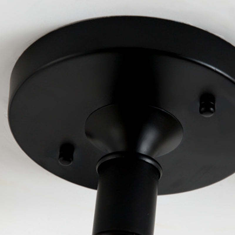 Scandinavian Glass Bud 4/6-Light Ceiling Light