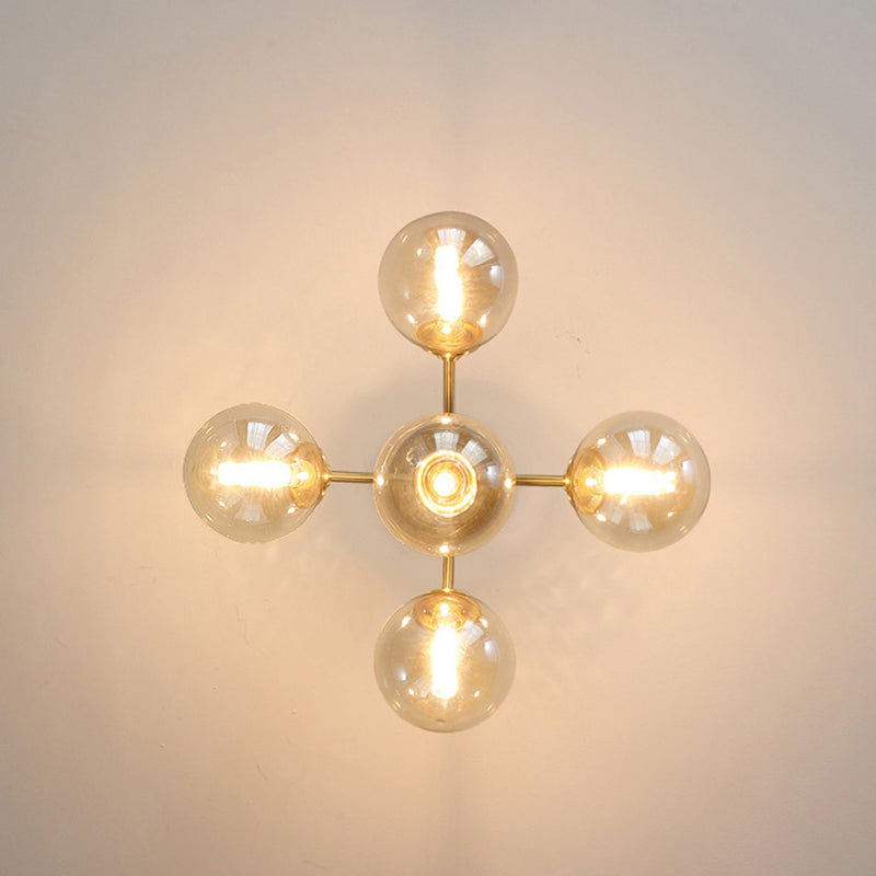 Scandinavian Branching Globe Ceiling Light