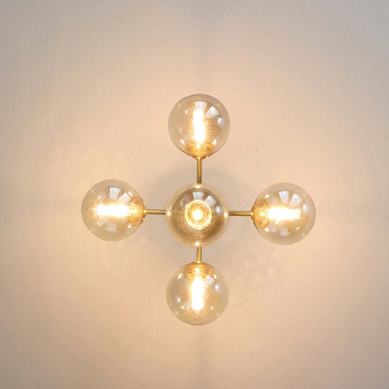 Scandinavian Branching Globe Ceiling Light